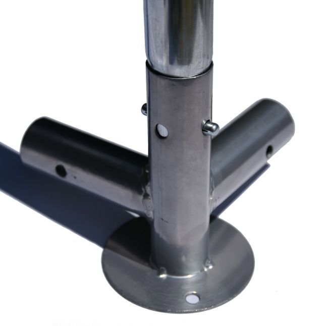 Parc à Poules - Enclos 36m² Ø38mm 12x3x2,25m - Acier Galvanisé