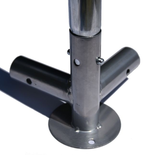 Parc à Poules - Enclos 18m² Ø38mm 6x3x2,25m - Acier Galvanisé