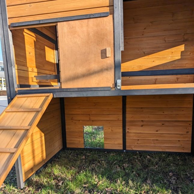 Poulailler Vorwerk toit shingle 10 à 12 poules