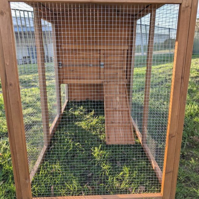 Poulailler Chabo toit shingle 2 à 4 poules